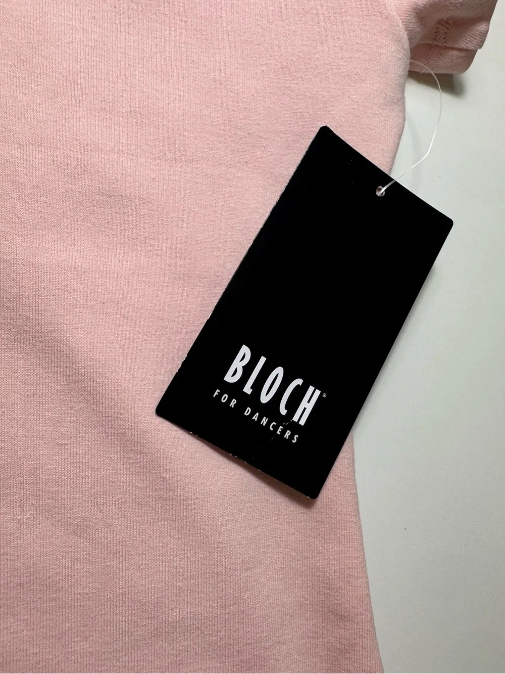BLOCH Girls Ballet Leotard Short Sleeve Pink Size 4-6 NWT Dancewear